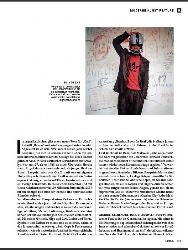 H.O.M.E. Magazin – Basquiat