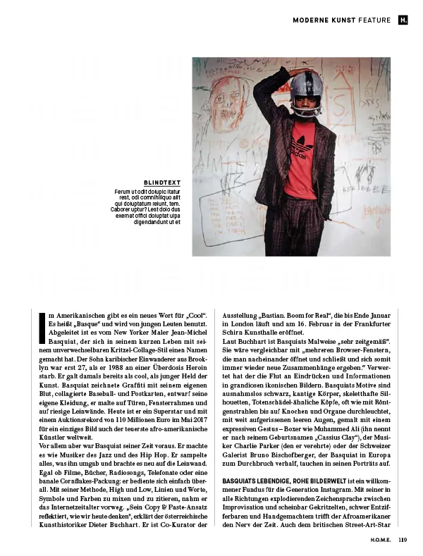 H.O.M.E. Magazin – Basquiat