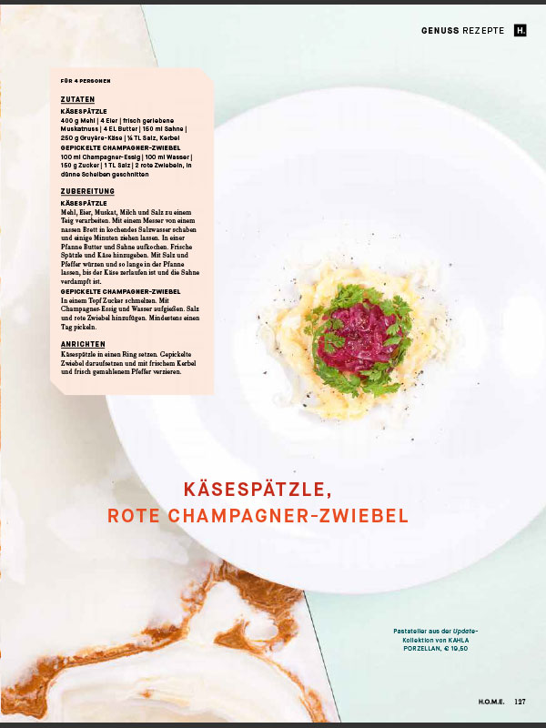 H.O.M.E. Magazin – Das Surprise Menü