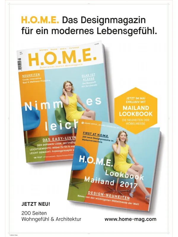 H.O.M.E. Magazin und Mailand Lookbook