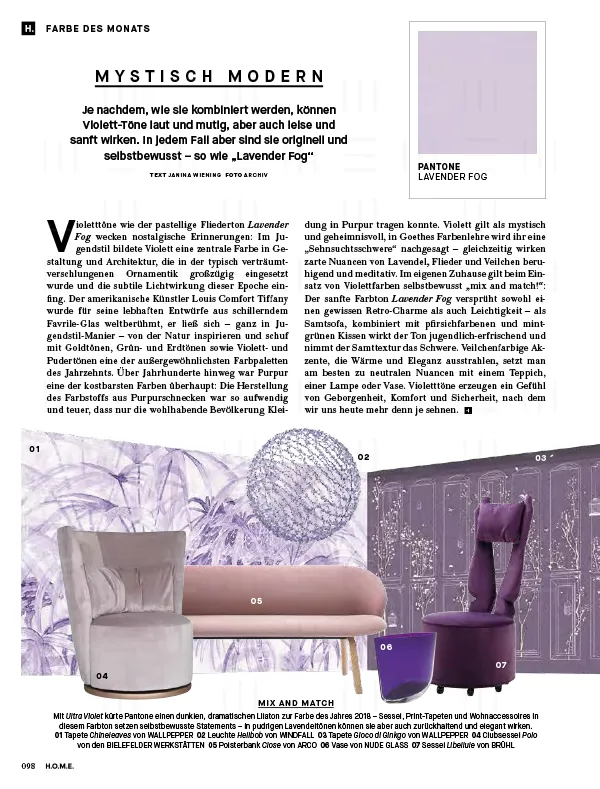 H.O.M.E. Magazin – Mystisch Modern