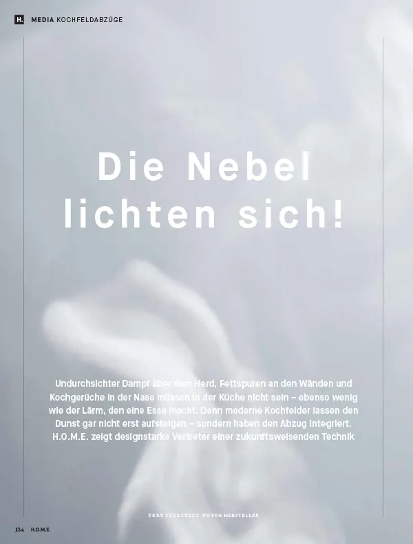 H.O.M.E. Magazin – Die Nebel lichten sich!