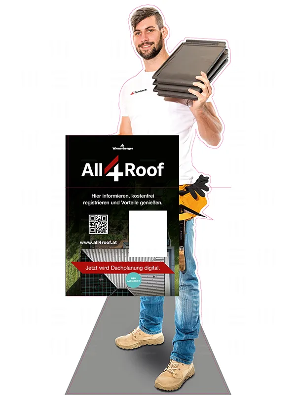 All4Roof Aufsteller