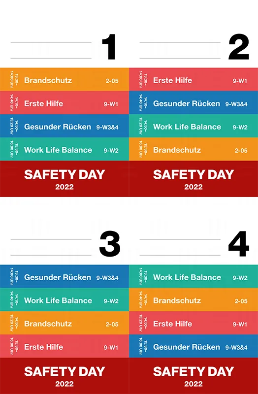Safety Day Batches