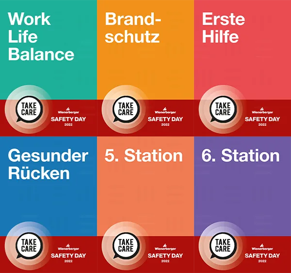 Safety Day Themenräume